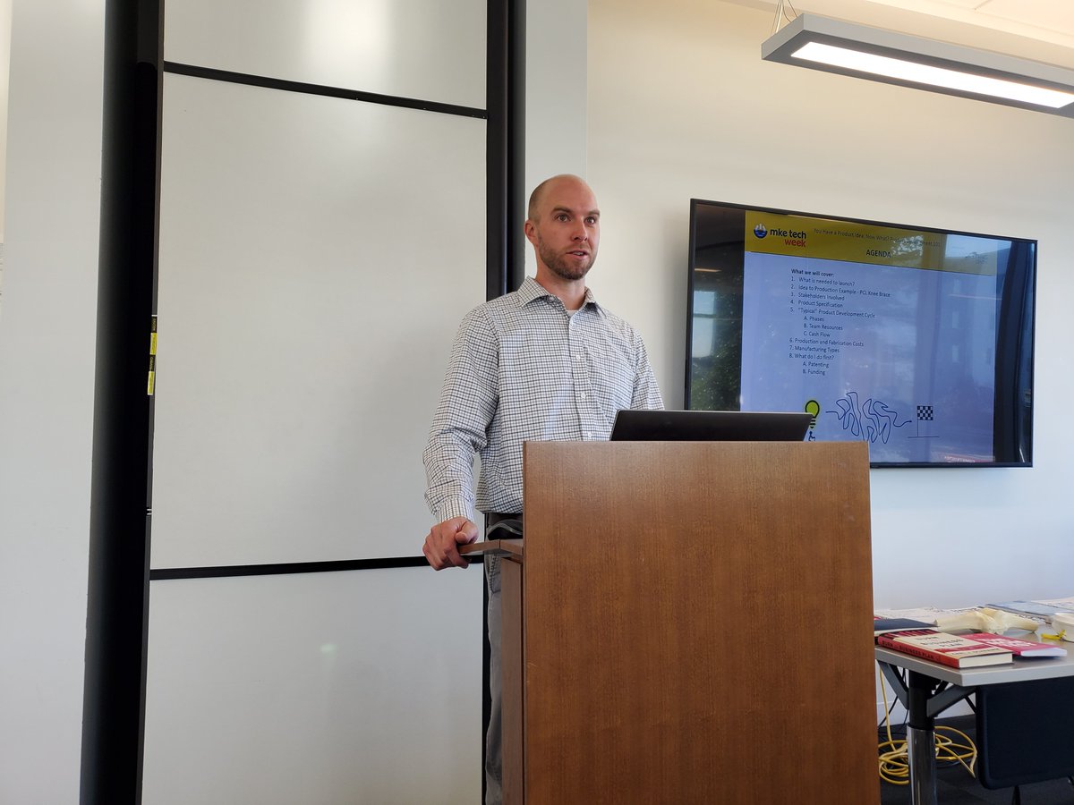 Kicking off <a href="/mketechweek/">#MKETech Week</a> with Product Development 101! #mketech