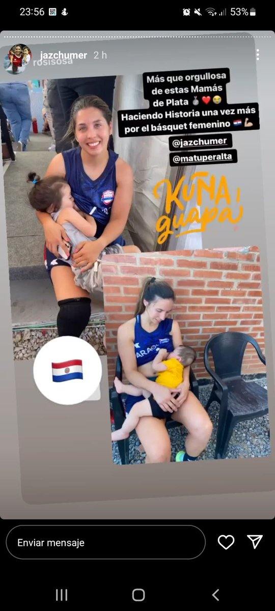 #ODESUR2022 

Digna representante de las kuña mba'erete, guapas de nuestro querido PARAGUAY 🇵🇾
La imagen habla por si sola 🏆 

La selección de Baloncesto 3x3:contó con estás tremendas campeonas Paola Ferrari, Marta Peralta, María Caraves y Jazmin Mercado. #ASU2022 #TeamParaguay