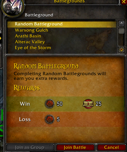 Why do we only get 50 honor per random battleground win? Must be a bug right? <a href="/WarcraftDevs/">WarcraftDevs</a>