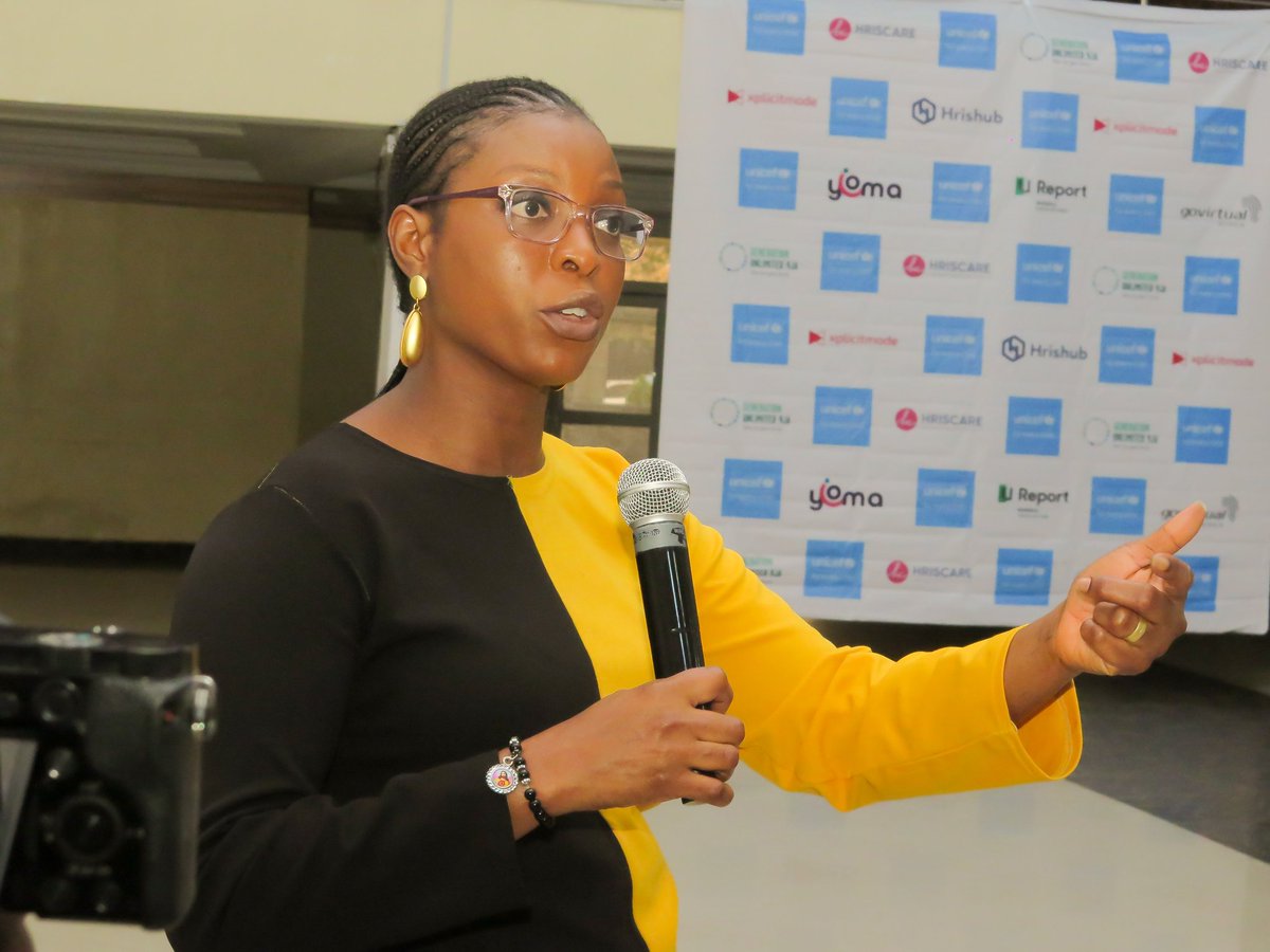 HrisCareFDN's tweet photo. Spot who can see.  

Beautiful faces at the just concluded Digital Marketing Bootcamp powered by @UNICEF_Nigeria @YomaAfrica @HrisCarengo @Genunlimitedng @ureportNigeria
#UNICEFNGCovid19Champion
#UNICEFBootcampLagos https://t.co/7dTE2flGFW