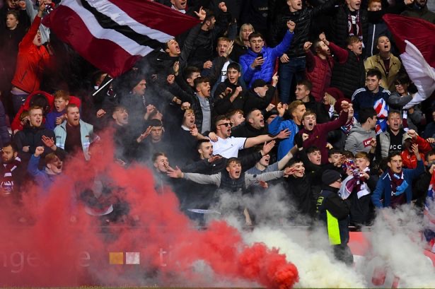 ThisMyStoryPod's tweet image. Thursday is a massive game for the Gorgie. Our biggest euro game in years. We need tynie bouncing. We will be in the Shandon on Thursday pre game. We are going to walk down to the game about 7:15. Bring your flags, colour and noise. 

Retweet and share. 

🇱🇻🥁🔥