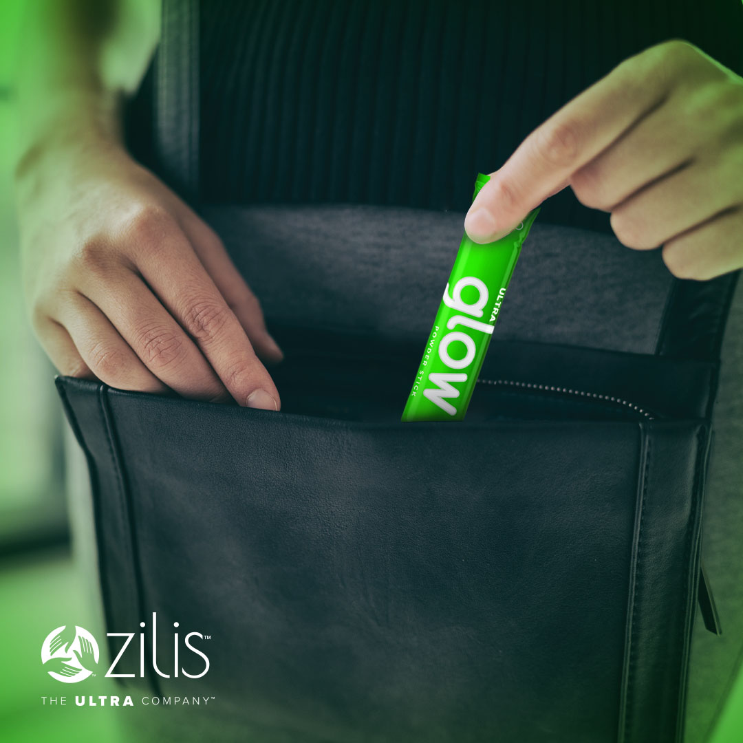 rmvanvoorhis's tweet photo. Be a glow getter with our ground-breaking Zilis UltraGlow powder sticks, which support your endocannabinoid system with a delicious natural acai flavor and a grab-and-go stick pack! #ecs #zilis #ultraglow #cbd #health #wellness #energy https://t.co/iua0Tf9q6F