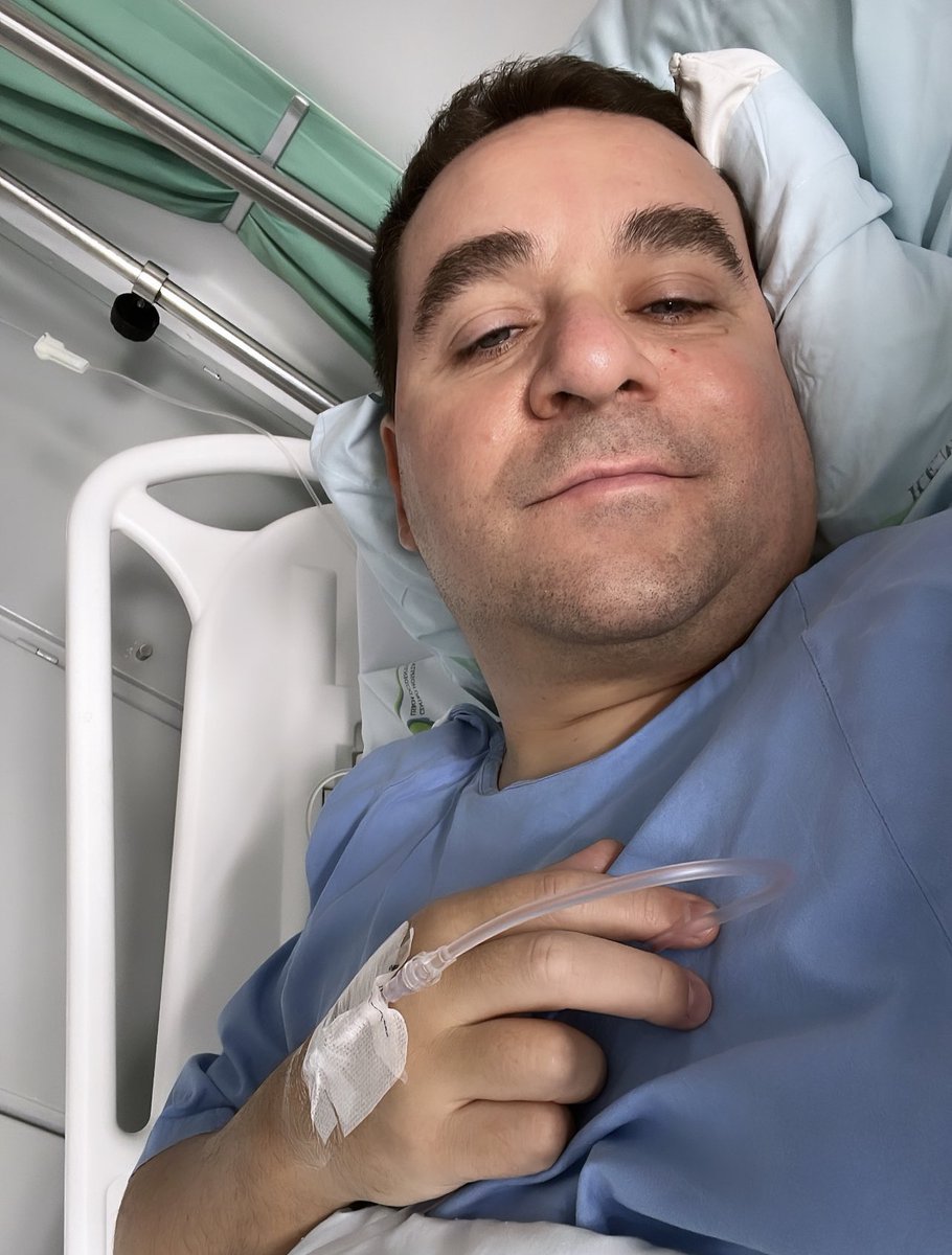 Correu tudo bem Miguinhos. Já estou pelo quarto a recuperar. Amanhã ou 5a já tenho alta. Obrigado a todos pelo Carinho e pelas mensagens de Amor 😍