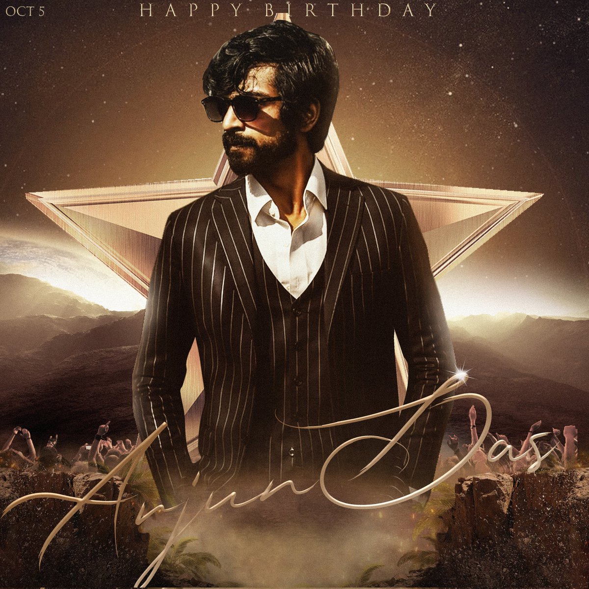 ParasRiazAhmed1's tweet photo. Extremely Happy to launch @iam_arjundas Sir's Birthday SPECIAL CDP from @Arvika_Arjun , 
@MalvikaRathod15 ( #arvika💕) 😎👍🏼

"HAPPY BIRTHDAY ARJUNDAS" 

Designed by @EditmasterThe 🤝🏻✨
.
.
.
#thalapathy67 #ArjunDas
#buttabomma #aneethi #vikram #master #kaithi #andhagharam https://t.co/TwEGnIc8c9