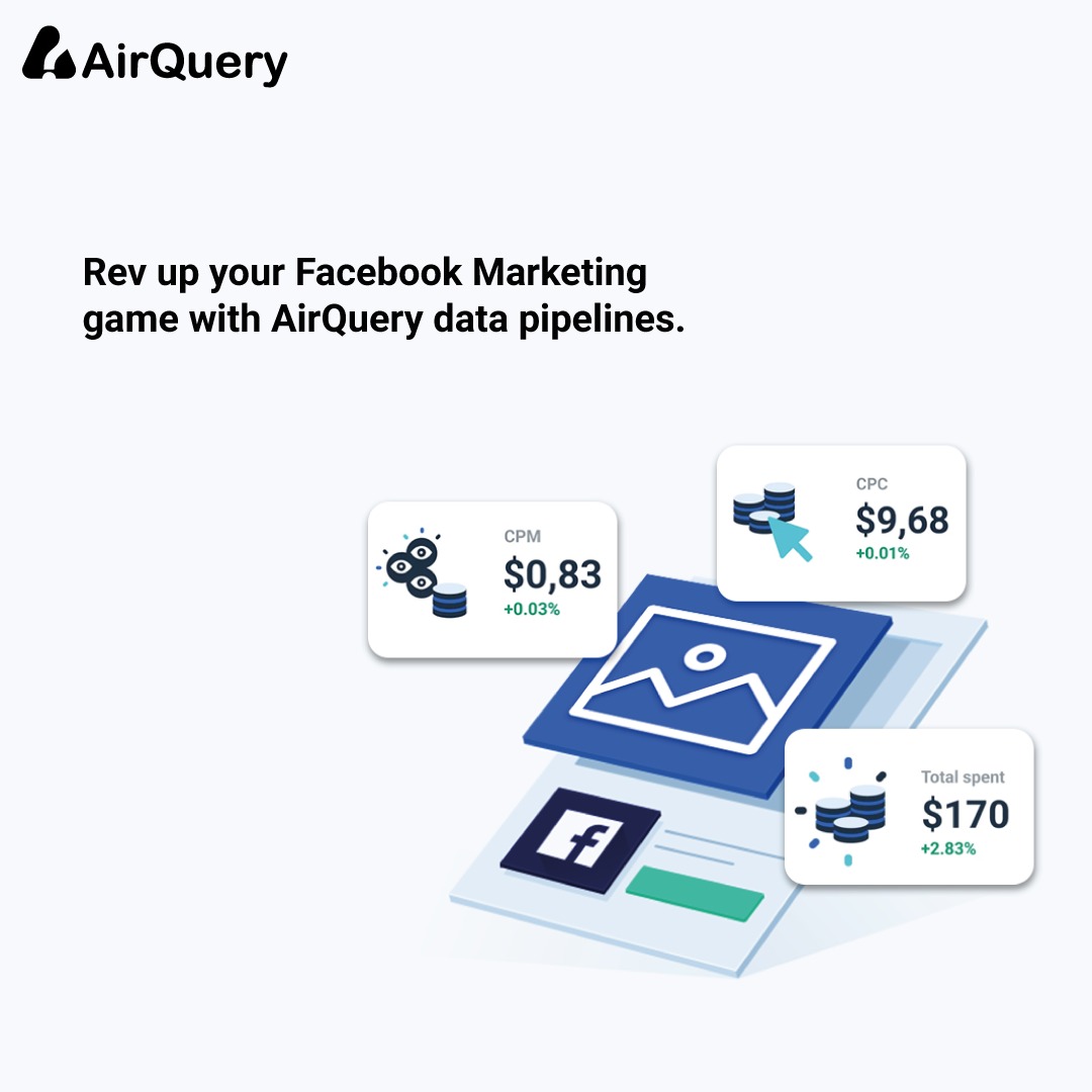 AirQuery's tweet photo. With @AirQuery Pipelines, load your Facebook Marketing data into any data warehouses, lakes, or databases in minutes and conduct insightful research. Learn more at https://t.co/3mqPkSUb4m
#airquery #oracle #reporting #analytics #oracleclouderp #oraclecloudhcm #oraclecloudscm https://t.co/Tu7QXciUw2