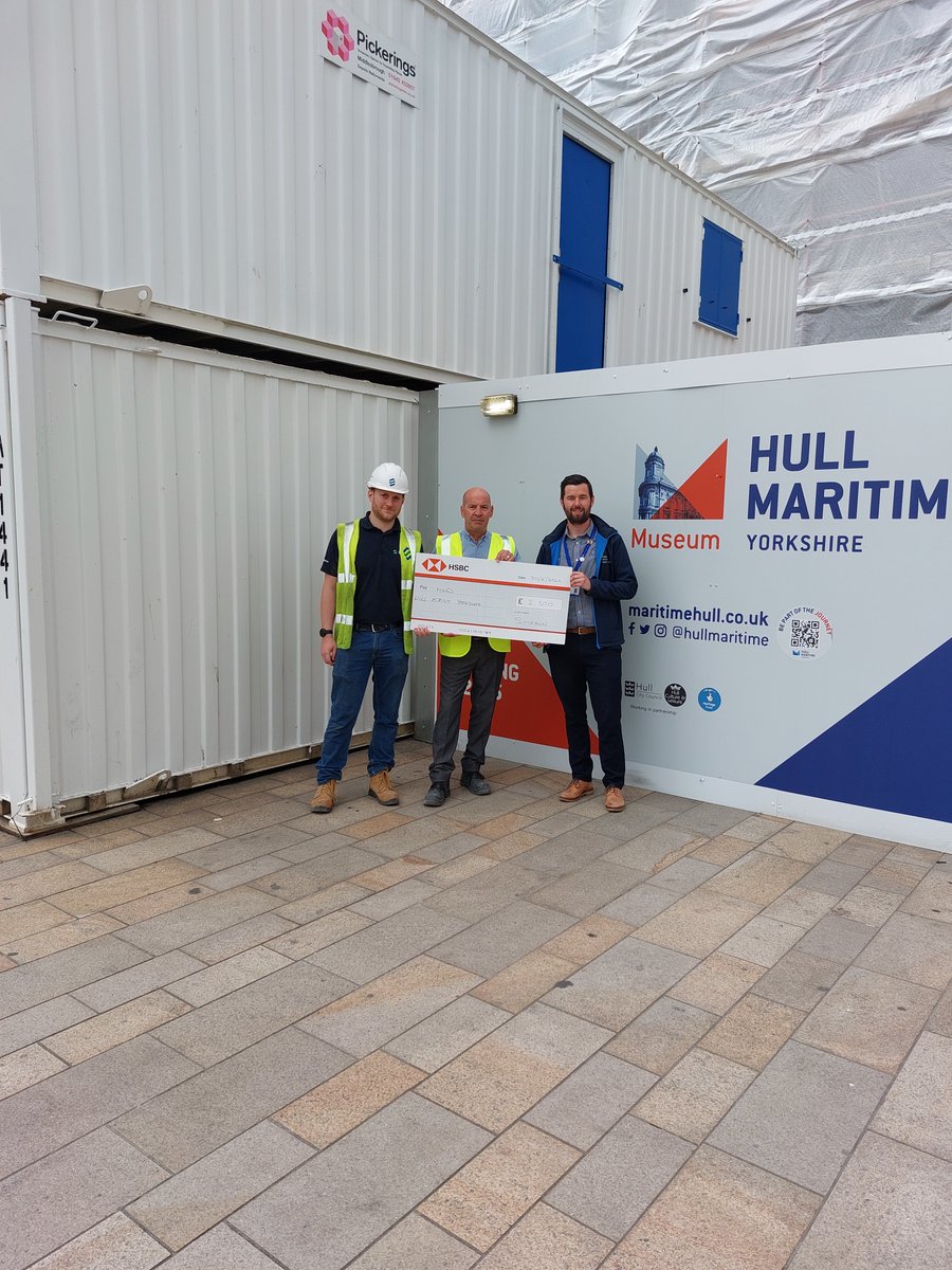 NEWS | @hull4heroes and @MindHEY have received donations totalling £5,500, thanks to spare scrap metal from the Hull Maritime Museum. Read more ow.ly/kKoK50L0wIT @simpsonyorkltd @Hullccnews @HeritageFundNOR