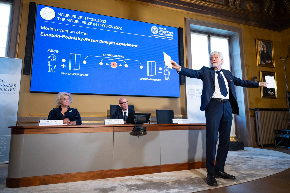 The Royal Swedish Academy of Sciences tweet media