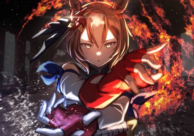 【火水合一】ヤエノムテキ#ウマ娘 