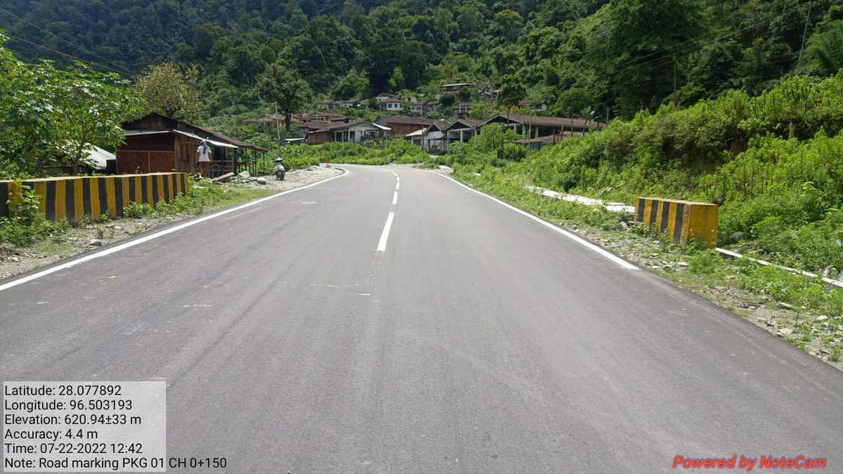 nitin_gadkari's tweet photo. This stretch is located closely to the Indo-Myanmar Border and will give boost to socio-economic development in the region.
#PragatiKaHighway #GatiShakti https://t.co/Hb9aF7qXiU
