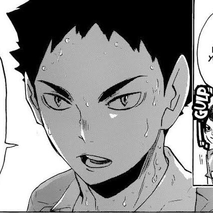 dailyhajime's tweet photo. iwa-chan in this look and angle is *chef's kiss* https://t.co/6FGP5booDN