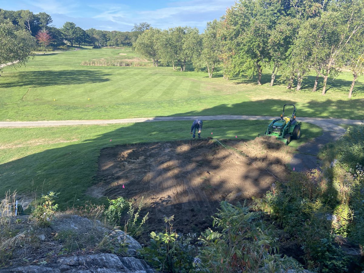 supercncc's tweet image. Rebuilding the forward tee on 7 this week
