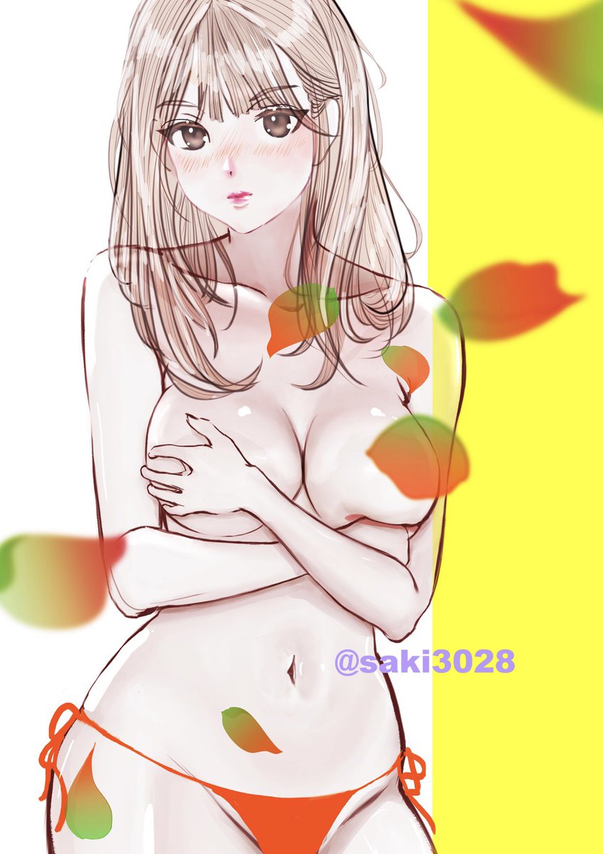 秋色だからね~(⑉･̆༥･̆⑉)...🍁🍂🍒

 #イラスト  #秋