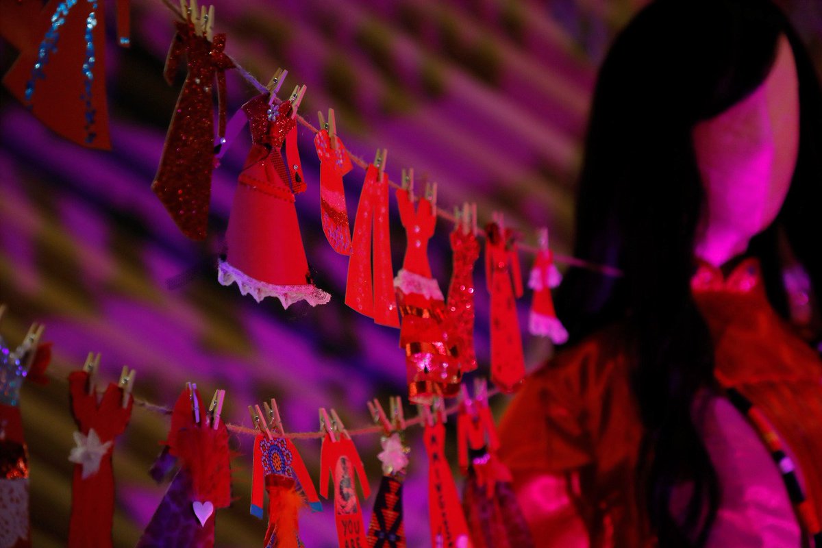 SaskCulture's tweet photo. Today marks the National Day of Action for MMIWG. Today we raise awareness of those missing, remember those who have been lost, and work towards building a safer environment for all women and girls. #MMIWG #NoMoreStolenSisters https://t.co/9pshKLvq05

Photo: Art by April Doepker https://t.co/iTwx1foW1d