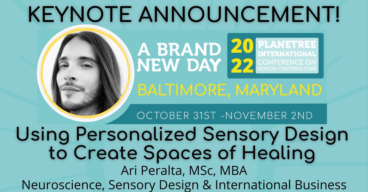 KEYNOTE ANNOUNCEMENT! Recognized by Forbes as one of the top 10 wellness creatives in the world, we are thrilled to announce Ari Peralta as a keynote speaker at the Fall 2022 Planetree International Conference. Click to register today! bit.ly/3NNW6XI #Planetree22