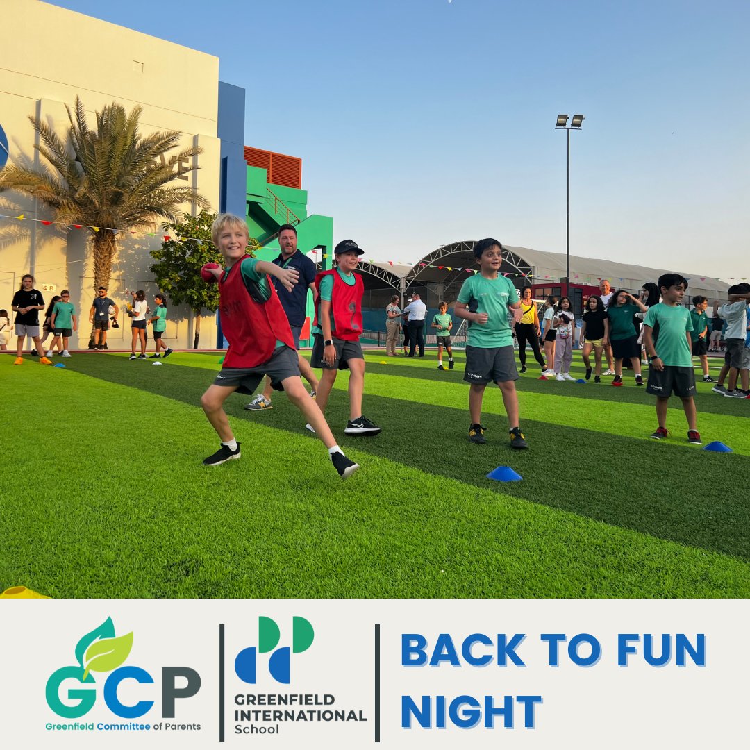GreenfieldIntS's tweet photo. We are having a lot of FUN! The #BackToFun Night is now in full swing.
#behappybeGIS #ChallengingEveryMind #ProudlyTaaleem #InspiringYoungMinds #AllForTheLoveOfLearning
@Taaleem https://t.co/DzzyCrjpgf