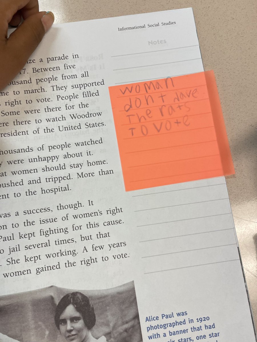 Ms_Sheapp's tweet image. Translucent sticky notes are a FAVORITE in our room! The possibilities are endless! ✏️ #translucentstickynotes #annotating #educ502