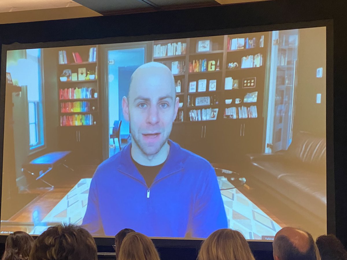 icburton's tweet photo. Exciting do our morning Keynote…@AdamMGrant #TLC2022 https://t.co/I9L3i2rZ0Q