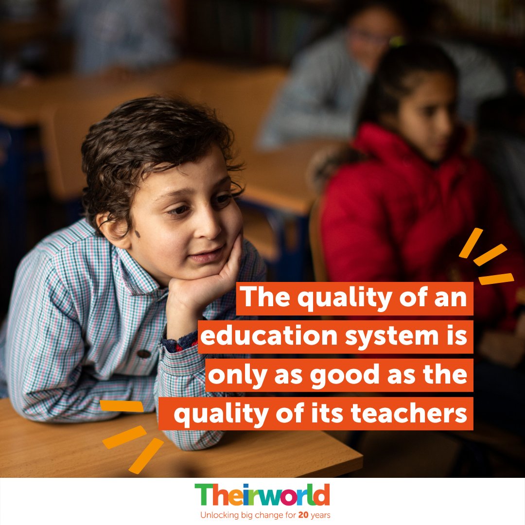 Tomorrow is #WorldTeachersDay. 🧑‍🏫 Countries are facing a global teacher shortage. In order to achieve the #GlobalGoals for #education by 2030, countries will need more than 69 million more teachers. Comment/tag a teacher who changed your life!👇 #Schools2030 #SDG #Teachers