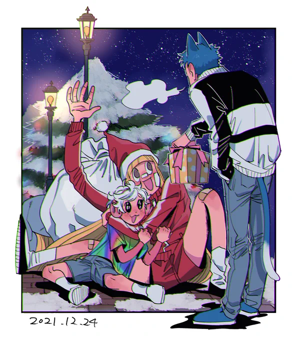 あつ森 擬人化ラクガキ 