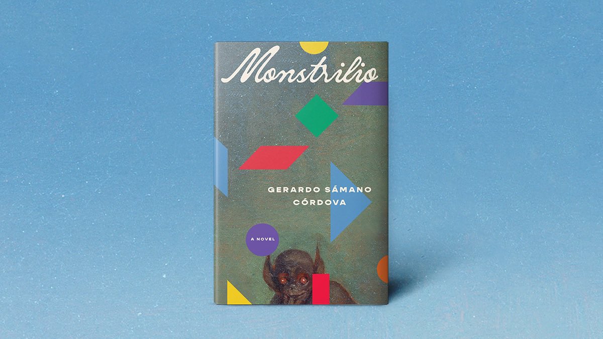 samanito's tweet photo. My baby! I’m beyond excited to share the cover of my debut book Monstrilio.

(Coming out March 2023!) https://t.co/n4pKMi6FKd