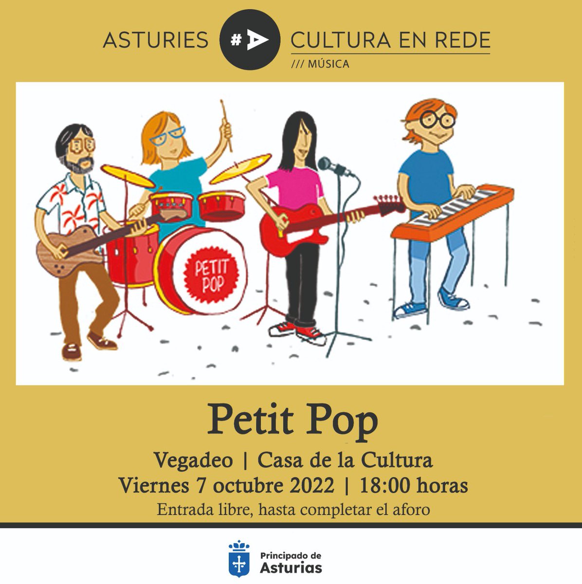 Este viernes nos vemos en Vegadeo!!!😍😍😍😍😍