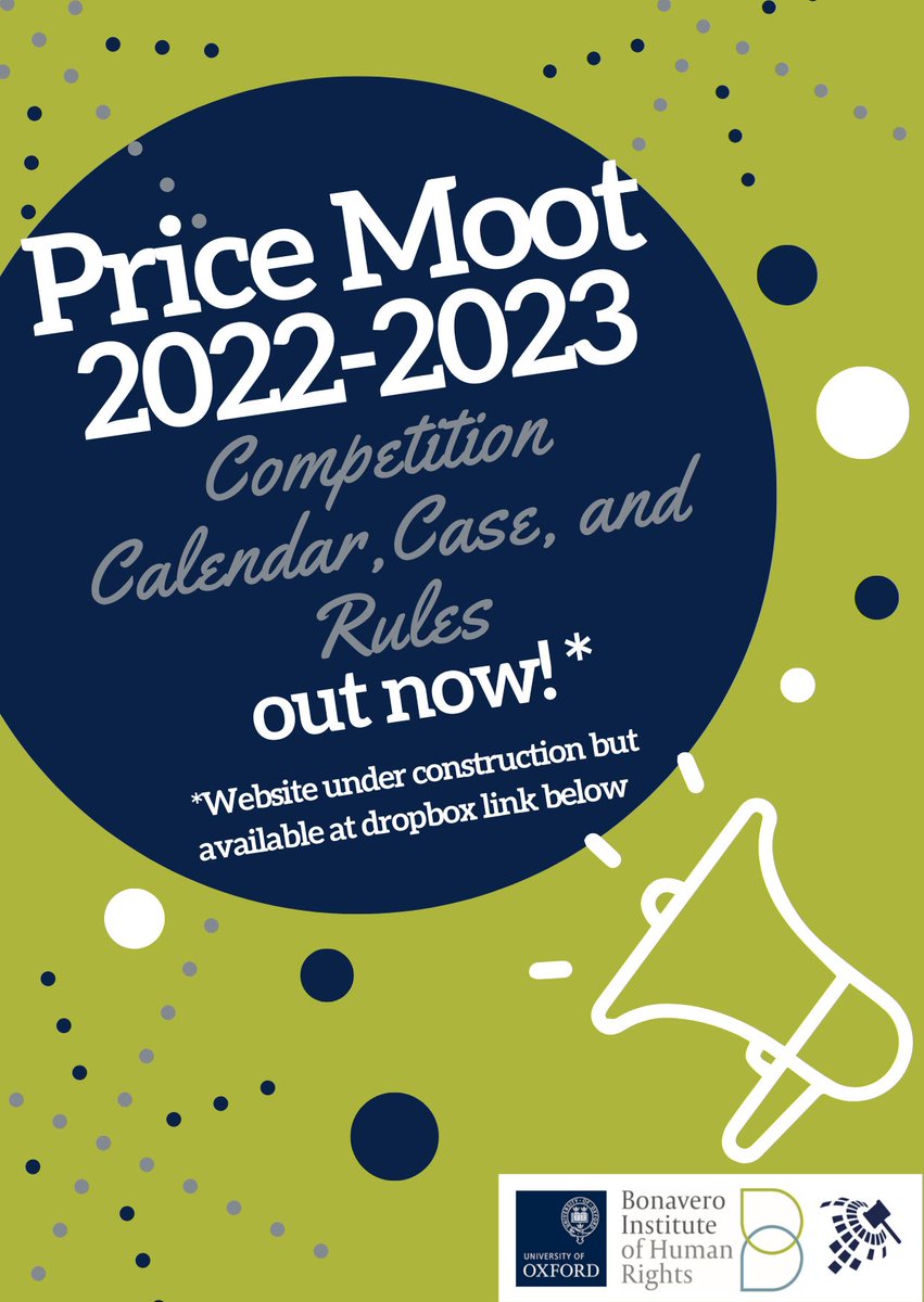 MediaMoot's tweet photo. Price Moot 2022-2023 Competition Materials available at this link:
https://t.co/xsW60ZC3sl https://t.co/ROyBbXgx3b