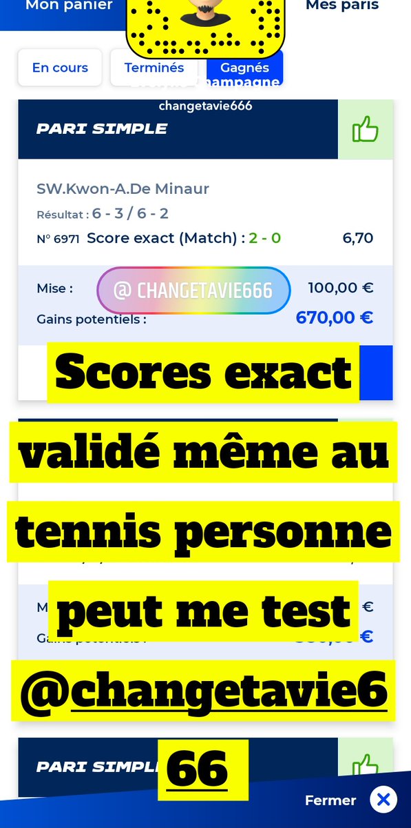 PronosCanyon's tweet image. Merci encore kwon #teampestopasta #TeamParieur #tennis #sport #teamtwitter