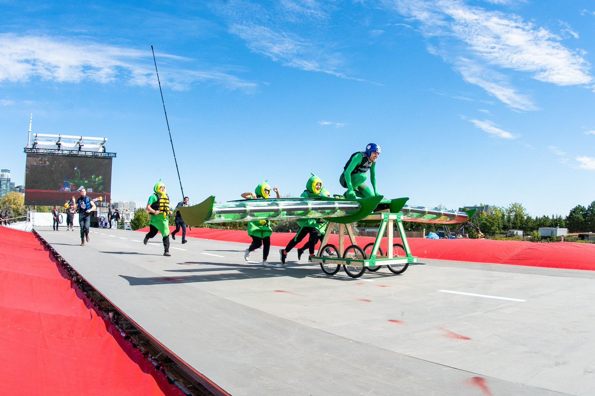 SnapPeaDesign's tweet photo. ICYMI: we really mean it when we say we can design anything 🚀 @RedBullCanada #flugtag2022champs https://t.co/bDEH7IdKTD
