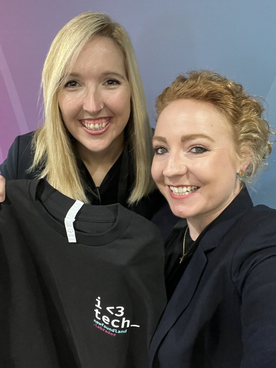 #ilovetechnl because I got to kickoff #IWNL22 with my wife and 250 people this morning! <a href="/_techNL/">techNL</a>