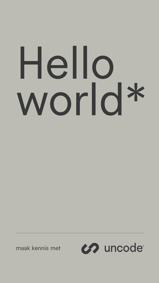 rickbossenbroek's tweet image. Hello, no-code world 👋🏻
meet uncode, my new no-code studio for bringing brand stories to life - without code. Looking forward working as a studio.
#webflow #nocode #nocodecommunity #uncode #madeinwebflow #webflowtwitter #webflowtips #visualdevelopment