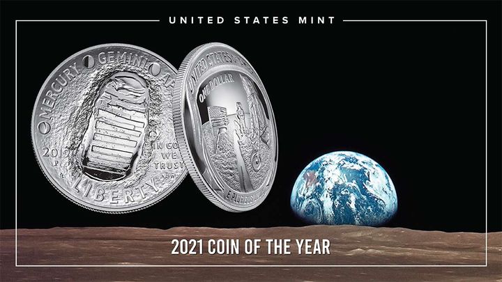 usmint's tweet photo. For #WorldSpaceWeek, we look back on the 2019 Apollo 11 50th Anniversary Five Ounce Proof Silver Coin—the 2021 Coin of the Year! Additionally it also won in two categories: Best Silver Coin and Best Contemporary Event Coin. https://t.co/kjqMVvo1g7.
@airandspace @WorldSpaceWeek https://t.co/r6ZcSokqPx