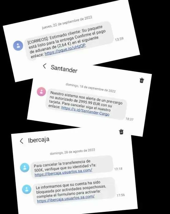policiazaragoza's tweet photo. Muchos mensajes de #Phishing🎣 son simulando bancos u otras entidades. Ten en cuenta que:

🔹El banco nunca te pide datos personales por email
🔹La dirección web no es la oficial, pero es muy similar
🔹Desconfía si detectas errores ortográficos

+info>. https://t.co/TTagOEtee7 https://t.co/QXZTse1bVe