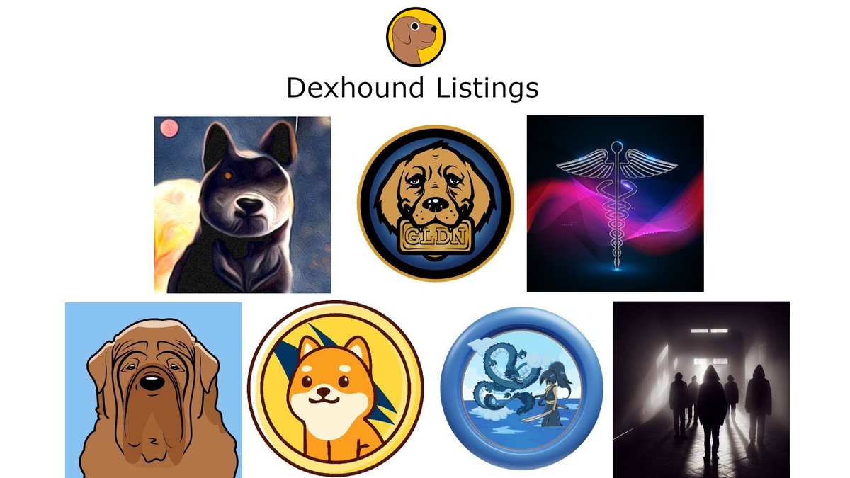 dexhoundcom's tweet photo. https://t.co/oDxcNyxGJn has listed:

$GLDN https://t.co/RsaMP3k8RA

$KOYO https://t.co/DJn3FvO2uh

$RIPGWC https://t.co/Sel3heR1wF

$KI https://t.co/833IrAJOHC

$CSI https://t.co/TJrcMYTLlb

$SECT https://t.co/g2hBW9PYn6

$DOSA https://t.co/fip19GlZjz

Vote with $HOUND token! https://t.co/lHrQiTRTYr