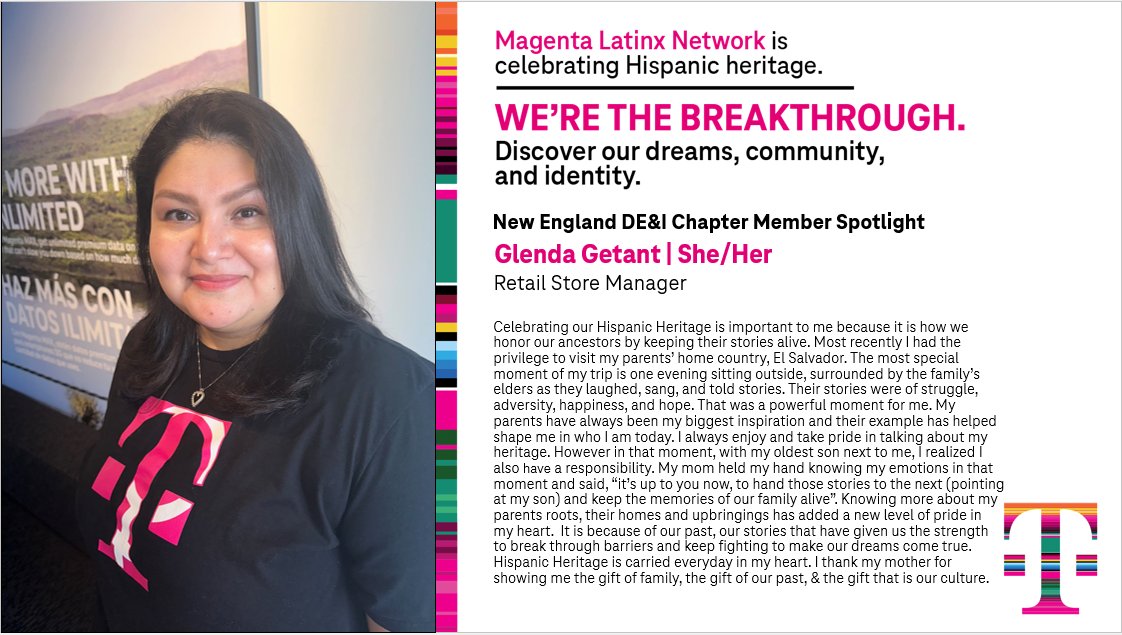 For our 3rd week celebrating #HispanicHeritageMonth, @ggetant, one of our Retail Store Managers from New England, gives us a look into her family's history in El Salvador and how future generations can learn from the past. Read her story below! 🇸🇻