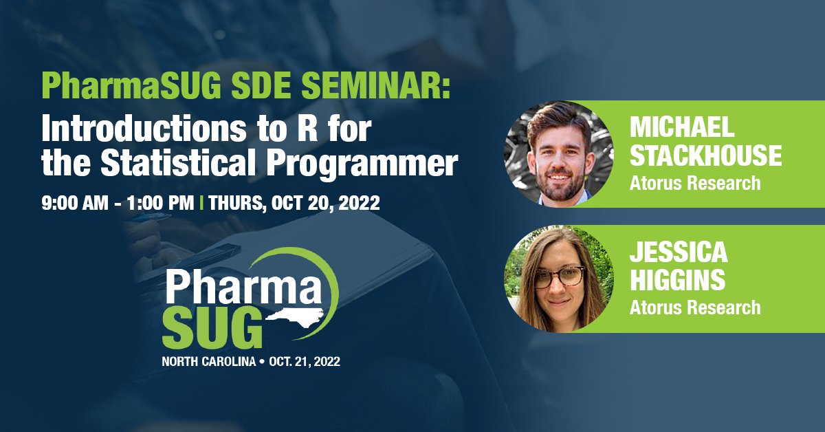 PharmaSUG on Twitter "If you’re a SAS programmer whose never touched R
