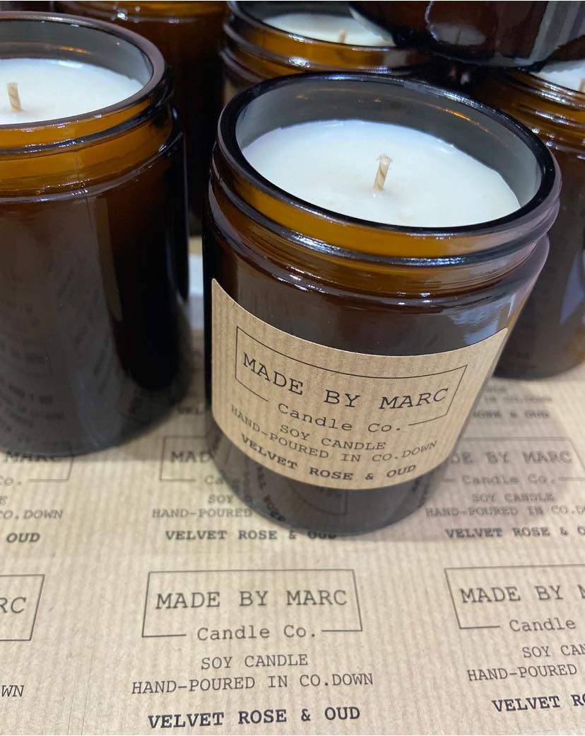Made by Marc is busy pouring candles which will fill your home with heady fragrances, such as Christmas Spice and Rhubarb &amp; Plum.

<a href="/Madebymarccand1/">MadebyMarcCandleCo</a> hasn't increased prices, so you can treat yourself to high quality, affordable loveliness!

madebymarccandleco.co.uk

#SupportLocal