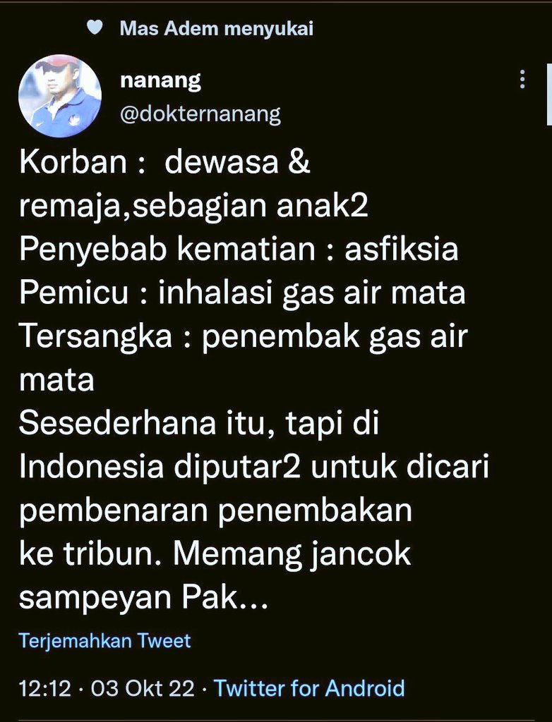 <a href="/CNNIndonesia/">CNN Indonesia</a> Ini kata dokter tim Arema... 🤔🙄