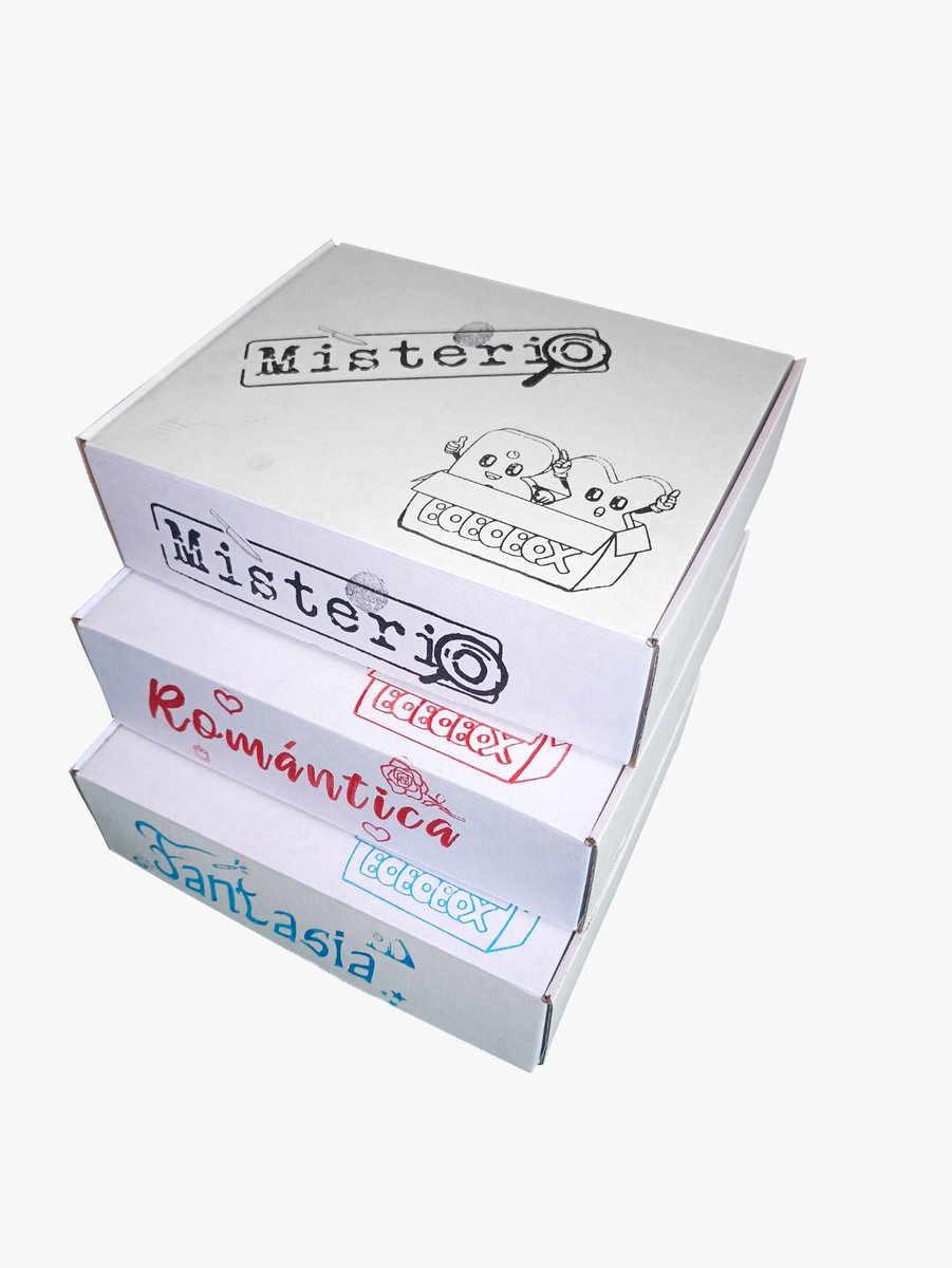 Nuestra pequeña tienda se encarga de la venta de cajas literarias. Disponemos de 3 géneros y dentro de estos 3 categorías. Adaptarnos a todas las personas.
Queremos empezar a conocernos y os prometemos que  los libros sean mucho más que eso ¿No tenéis ganas de probarlo?