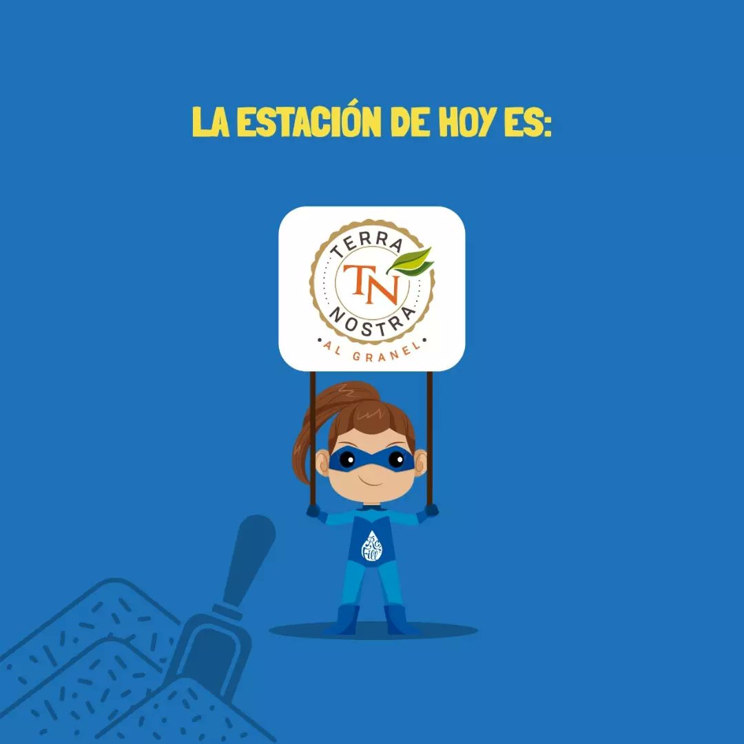 Refill_Ecuador's tweet photo. ¿Ya visitaste esta estación #Refill?🚰📍

Terranostra Al Granel te ofrece sus especiales productos naturales 🍃 y su servicio de recarga de agua 💧 en tu reutilizable.

Quédate atento a nuestras redes para que sigas conociendo increíbles estaciones. 🦸🏻‍♂️🦸🏼 #RefillHeroes https://t.co/FXNdk5QVsu