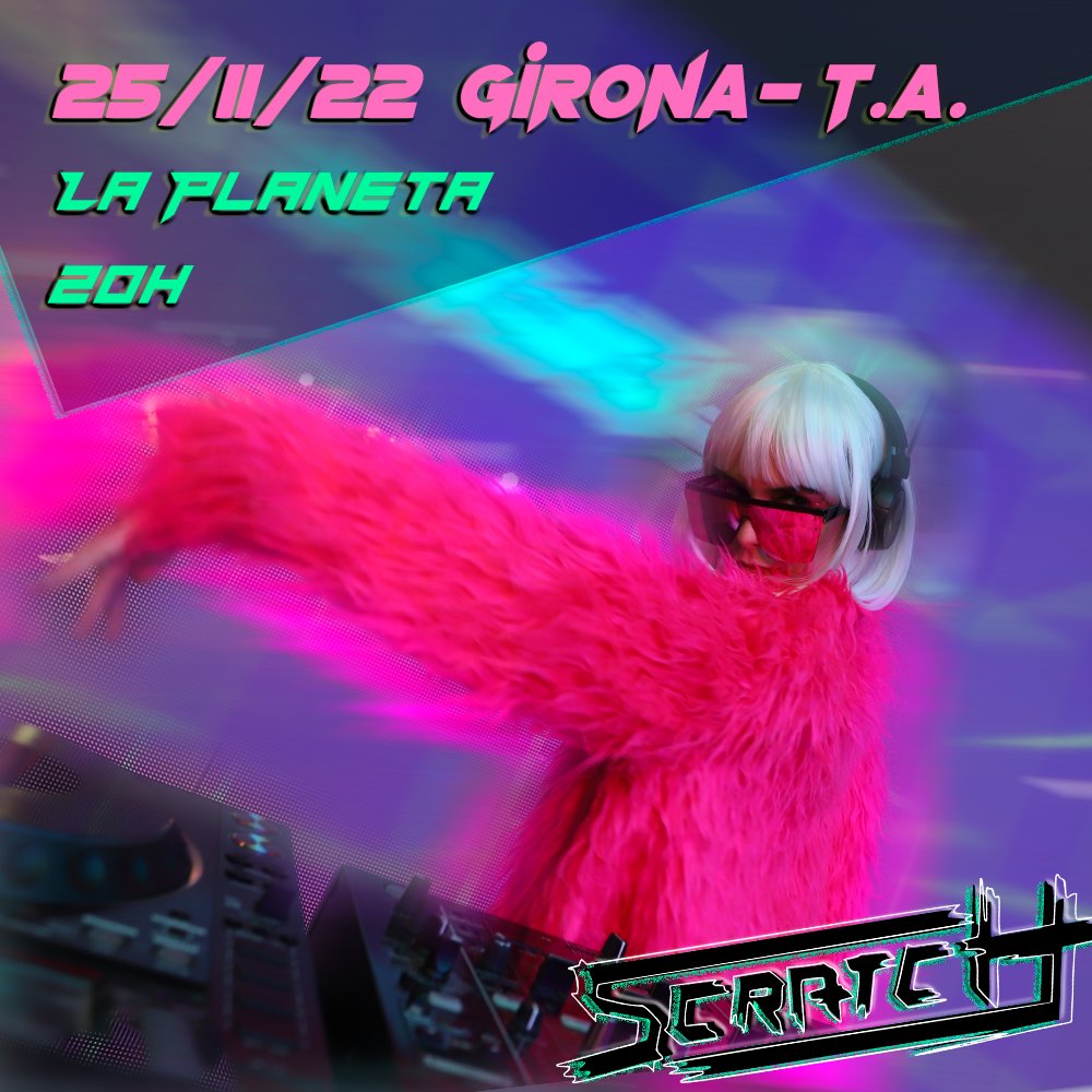 AkaBcn's tweet photo. ARE U READY @temporadaalta ?? 
💥🪩 GIRONA 🪩💥 a @SalaLaPlaneta 25/11/23

#Girona  #GiraSCRATCH #Teatre #teatro #cultura
🎟️ Entrades: Link a bio 

@danijmeyer @montserodriguez @irene_fp
 @anna_tantu @gvidalribas @Paxinalia1
@akabcn https://t.co/PIlghRPC06