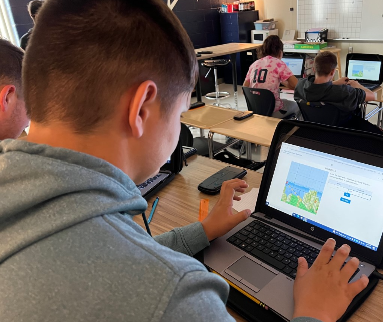 MagnoliaAlgebra's tweet photo. Algebra 1 students have been exploring linear equations in multiple formats (Standard Form and Slope-Intercept) and evaluating key features.  Today we did "Super Mario Linear Equations" on DESMOS. 

#DESMOS
#SuperMarioBros https://t.co/yKnSqA2pBX