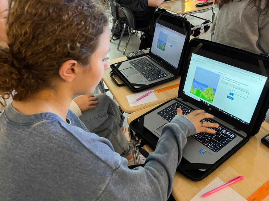 MagnoliaAlgebra's tweet photo. Algebra 1 students have been exploring linear equations in multiple formats (Standard Form and Slope-Intercept) and evaluating key features.  Today we did "Super Mario Linear Equations" on DESMOS. 

#DESMOS
#SuperMarioBros https://t.co/yKnSqA2pBX