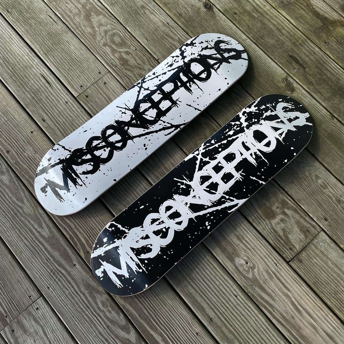 Misconc3ptions's tweet photo. Splatter Skate Decks now available https://t.co/EsYstZFyfe
