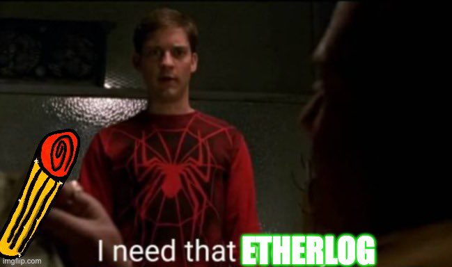 EtherLog's tweet photo. @kokid951 grab a log while you smoke a log! 🪵 https://t.co/qpwWjNMn6M