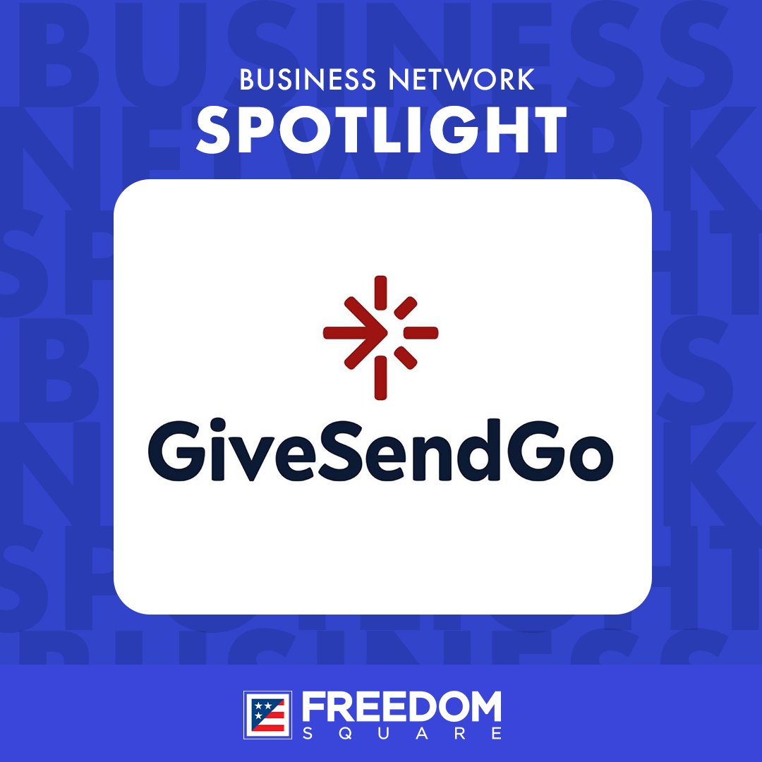 FreedomSquareUS's tweet photo. GiveSendGo is trusted around the world for its simple, reliable fundraising platform which enables you to personalize, share and start collecting money in minutes.

#FreedomLivesHere #freedomsquare #freedompartner https://t.co/dI1NHnFSNK