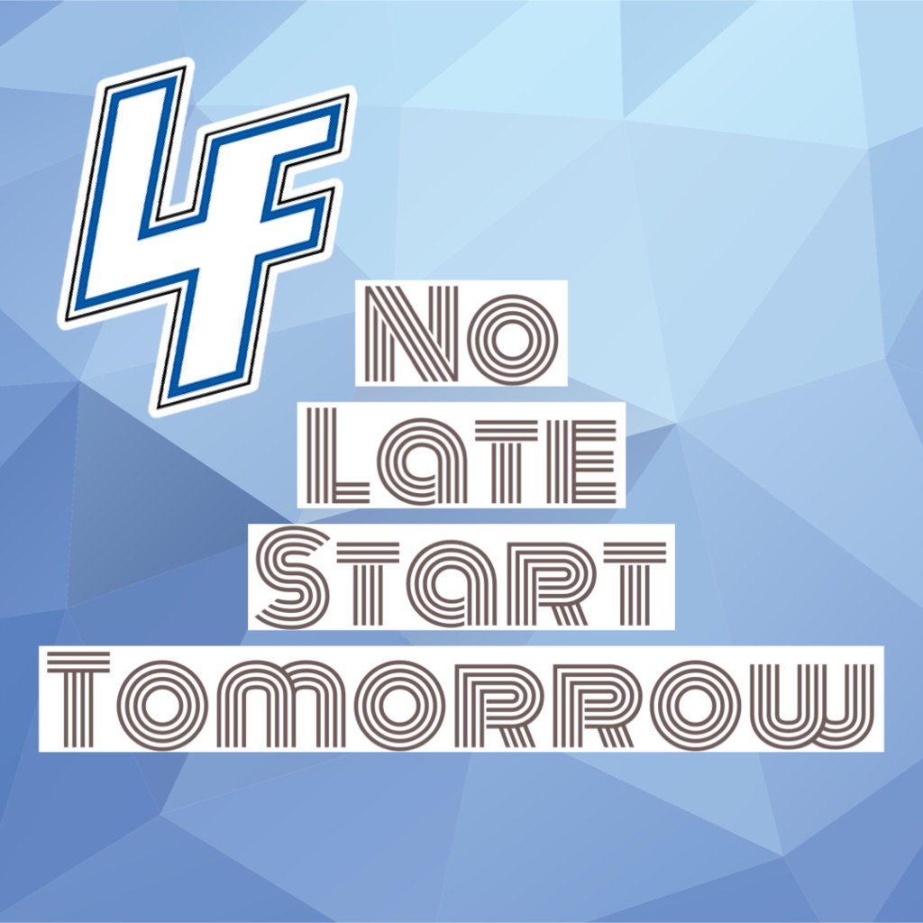 LFCSBlueDevils's tweet photo. ***Reminder:
✔️Tomorrow is Student Count Day. LF will not have Late Start Day.
#LFLeads #LFHS #LFMS #THIS #WSES https://t.co/XHYteoCNvv