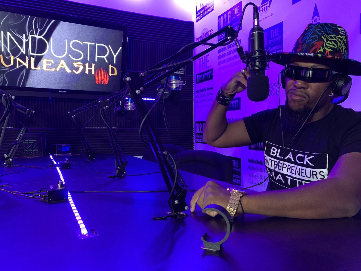 mykerobb's tweet photo. #InDustryUnleashed Talk Show Returns 10 . 22 . 22 🎙️ live on air only on the @1026theSituation Network “Now #Unleash THAT 
#RealRawUncut #Mjrenterprises #mykerobb #1026thesituation #morrisbrowncollege #radioshow #podcast #atlantapodcast https://t.co/bwa9PH3OZj