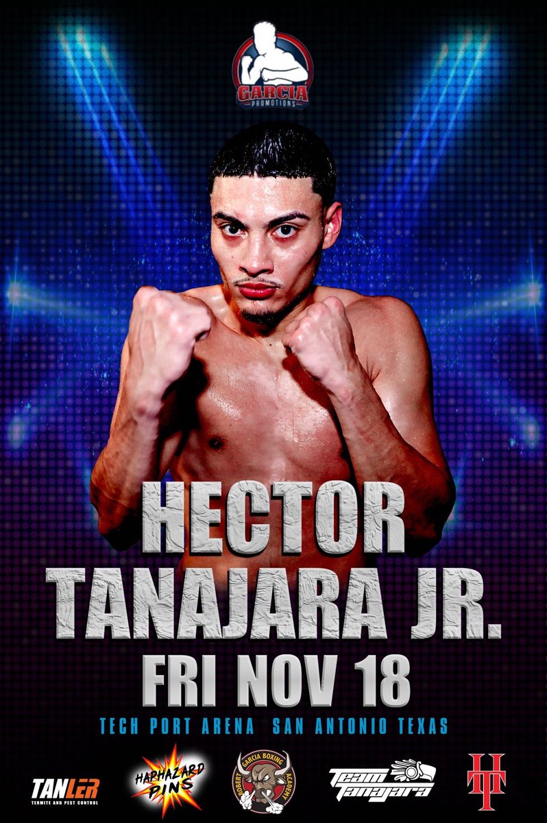 Homecoming fight for <a href="/Hector_Tanajara/">El Finito</a> ! 💥

November 18 @TechPortCenter ! 🫡