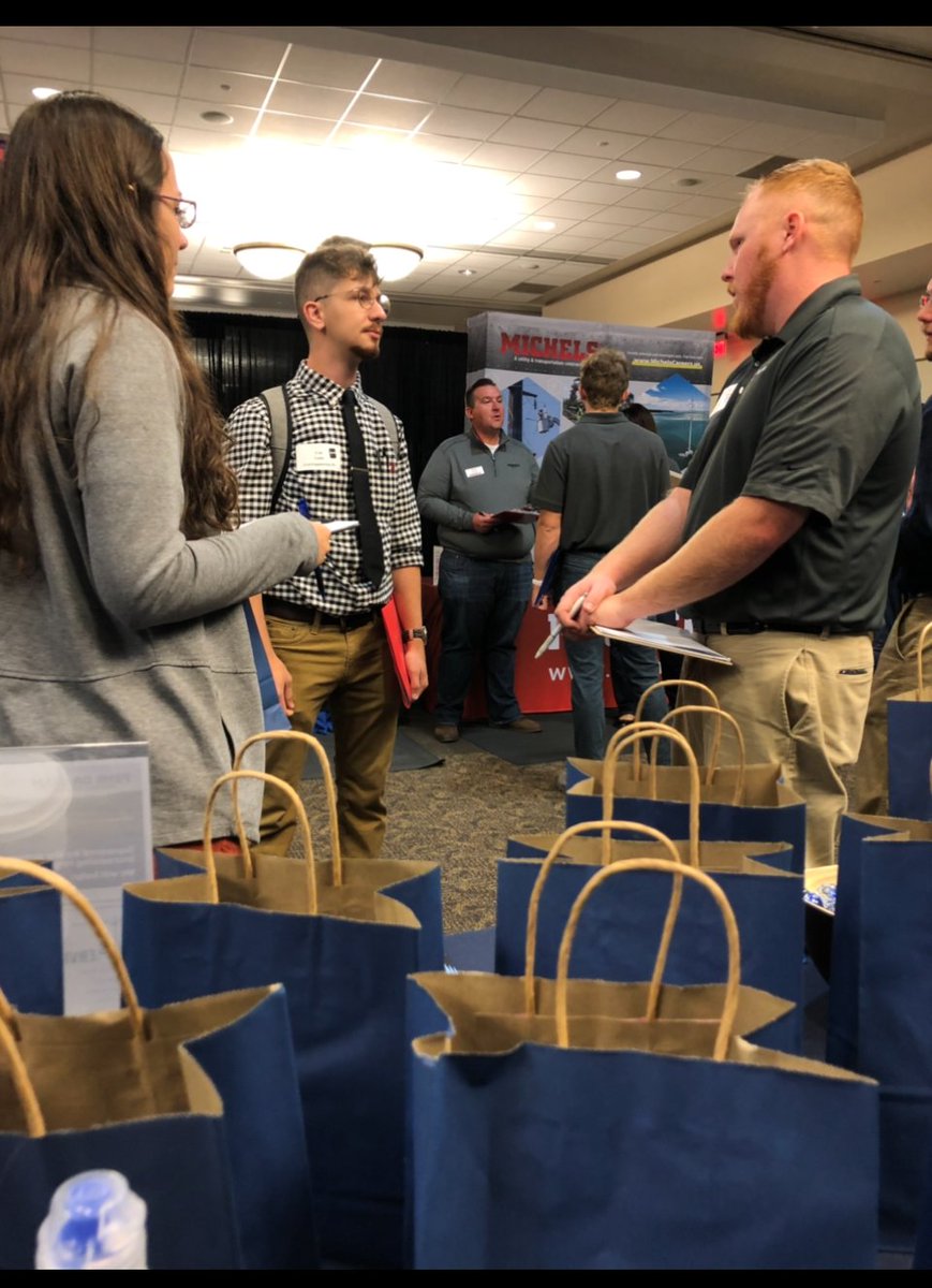 fehrgraham's tweet photo. SUCCESS! We loved being at the @uwplatteville Career Fair to share who we are, what we do and how great it is to work at #FehrGraham. What an amazing day! https://t.co/6GRpB2gK5X