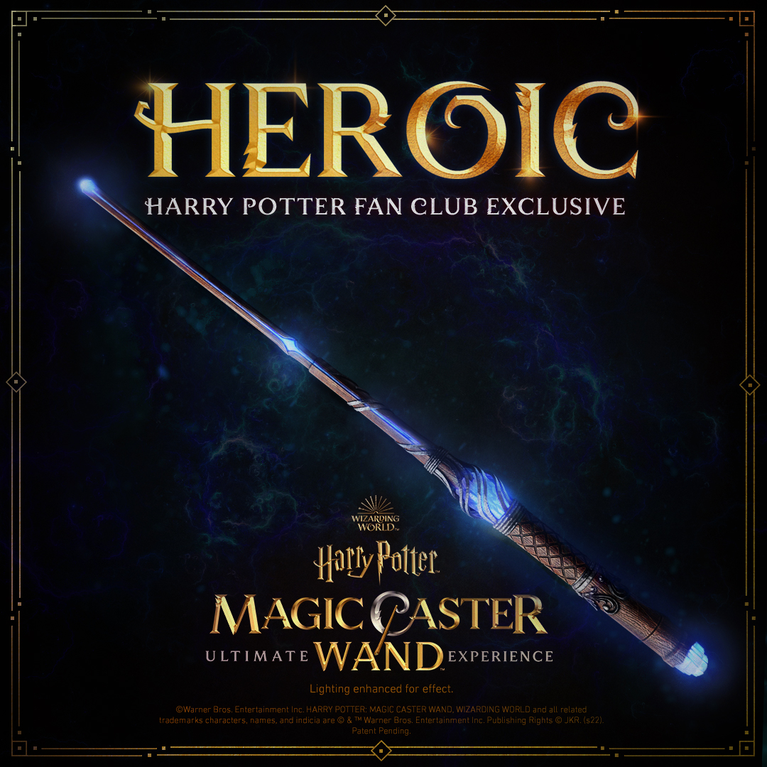 Pre-order for members tomorrow! Sign up now ✨  Wands at the ready! Harry  Potter Fan Club members can pre-order their brand-new Harry Potter: Magic  Caster Wand from tomorrow at 4pm BST (